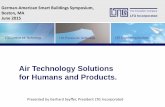 Air Technology Solutions for Humans and · PDF fileAir-Water Systems – Active Chilled Beam HDC ... Air Technology Solutions for Humans and Products. ... Air Technology Solutions