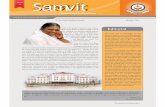 Issue 3 Samvit - Amrita Vishwa Vidyapeetham · PDF filevisit us @   Issue 3 ... In this issue of Samvit, we bring to you ... The Jathaka considered