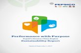 Performance with Purpose - PepsiCo · PDF fileIn 2016, Pepsi became the leading ... global Performance with Purpose vision, ... to advance the strategic priorities of China’s 13th