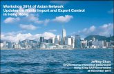 Workshop 2014 of Asian Network Updates on Waste Import · PDF fileWorkshop 2014 of Asian Network Updates-on Waste Import and Export Control ... Vietnam, Brunei, New Zealand ... Total