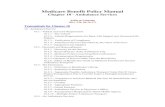Medicare Benefit Policy Manual - Centers for Medicare ... · PDF fileMedicare Benefit Policy Manual . Chapter 10 - Ambulance Services . Table of Contents (Rev. 236, 06-16-17) Transmittals