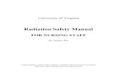 University of Virginiaehs.virginia.edu/ehs/ehs.rs/rs.documents/nursing_manual.pdf · University of Virginia Radiation Safety Manual ... Radioactive Materials 5 Basic Radiation Safety