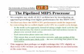 The University of Texas at Dallas Computer Science The ...dodge/EE2310/lec20.pdf · The University of Texas at Dallas ... The Pipeline MIPS Processor ... by converting the so -called