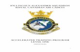 876 LINCOLN ALEXANDER SQUADRON ROYAL CANADIAN AIR · PDF file876 LINCOLN ALEXANDER SQUADRON ROYAL CANADIAN AIR CADETS ... PO 107 – SERVE IN AN AIR CADET SQUDRON 6-20 ... Current