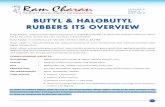 BUTYL & HALOBUTYL RUBBERS ITS OVERVIEW Rubber News Letter Issue 2_ JULY... · BUTYL & HALOBUTYL RUBBERS ITS OVERVIEW ... DBP Absorption cc/100g D 2414-05 114 ± 5 102 ± 5 72 ± 5