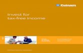 Invest for tax-free income - Putnam Investments · PDF fileInvest for tax-free income Putnam tax-exempt income funds Q3 ... Hamilton lead Putnam’s municipal bond team, which has