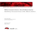 Microservice Architecture - Red Hat · PDF fileApache, ServiceMix, Camel, ... 2.3.3 Tactical Microservices ... Microservice Architecture is a new paradigm with only a handful of success