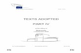 TEXTS ADOPTED PART IV -  · PDF fileEN EN TEXTS ADOPTED PART IV at the sitting of Wednesday 3 September 2008 P6_TA-PROV(2008)09-03 PROVISIONAL EDITION PE