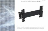 FUNC FLATSCREEN WM T - BIS · PDF file2011-10-28 FUNC FLATSCREEN WM T Gives a tilt function to more screens. A clever solution when you need a tiltable wall bracket – when mounting