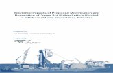 Economic Impacts of Proposed Modification and Revocation .../media/Files/Policy/Exploration/Economic-Impact... · independent evaluation of the potential impacts on offshore oil and
