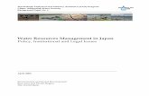 Water Resources Management in Japan - World Banksiteresources.worldbank.org/INTEAPREGTOPENVIRONMENT/Resource… · World Bank Analytical and Advisory Assistance (AAA) Program China: