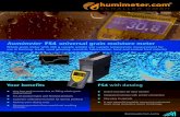 humimeter FS4 universal grain moisture meter - mrclab.commrclab.com/data/products/HUMI-FS4_SPEC.pdf · Brand quality from Austria humimeter FS4 universal grain moisture meter Whole
