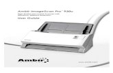 Scanner Manual for ADF Scanner - shop.ambir.comshop.ambir.com/Ambir/Ambir Support 2/ImageScan Pro 9…  · Web viewThe Scanner Features8. LED Indicator10. Ultrasonic Sensor 11. ...