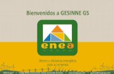 Bienvenidos a GESINNE GS - eneagrupo.comeneagrupo.com/ENEA-Grupo-Sistema-Optimizacion-Suministro-Electric… · LOS EQUIPOS ELECTRICOS TIENEN DE MANERA ESTANDAR UNA TOLERANCIA DEL
