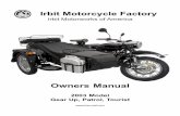 2003 IMWA GU P &T Owners Manual - Kraemer Aviationflymall.org/docs/URALpdf/TouristandGearupManual.pdf · Irbit Motorcycle Factory Irbit Motorworks of America Owners Manual 2003 Model