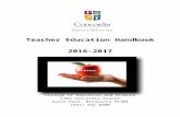 Part I - Concordia University, St. Paulconcordia.csp.edu/.../sites/3/Teacher-Education-Handbo…  · Web viewTeacher Education Handbook. 2016-2017. College of Education and Science.
