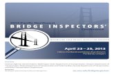 2013 Pacific Northwest Bridge i nspectors’ - etouches · PDF file2013 Pacific Northwest Bridge i nspectors ... penetrating radar, impact echo, infrared thermography, electrical resistivity,