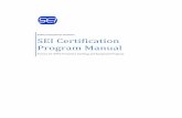 Safety Equipment Institute SEI Certification Program … 25.pdf · Safety Equipment Institute SEI Certification Program Manual ... SFH Standard on ... BBH ABC 03 eg: BBH ABC V03 .