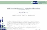 Syllabus - MSTB CPRE-FL Syllabus.pdf · Syllabus © IREB ® Certified ... Requirement, Stakeholder, Requirements Engineering, Functional ... This syllabus is the basis for the exam
