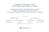 Climate Change 2013 Foreword The Physical Science · PDF fileISBN 978-1-107-05799-1 hardback ISBN 978-1-107-66182-0 paperback ... deep gratitude to Professor Qin Dahe and Professor