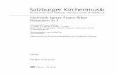 Salzburger Kirchenmusik - · PDF fileLux aeterna (Soli SSATB) 66 Cum sanctis tuis (Coro SSATB) 67 Kritischer Bericht 70 Zu diesem Werk ist das folgende Aufführungsmaterial erhältlich: