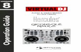 VirtualDJ 8 Hercules RMX2 1 RMX2 - VirtualDJ 8 Operation... · VirtualDJ 8 – Hercules RMX2 4 Advanced Setup MIDI Operation (not available in LE mode). The unit should be visible