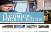 THE PROPANE TECHNICAL POCKET GUIDE - Build With · PDF fileThe Propane Technical Pocket Guide provides general information on how to prepare for the installation of propane systems