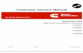 Generator Service Manual - Cumminsgerenciatecnica.cummins.cl/noticias/121863017575994800.pdf · Generator Set Generator Service Manual English 12-2007 With Power Command® 1.1 Controller