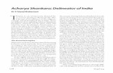 Acharya Shankara: Delineator of India - · PDF filePB April 2014 Acharya Shankara: Delineator of India 25 holy Badrinath, or Badri-Narayana, in the Hima - layas, now in Uttarakhand.