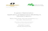 Logistics Optimization: Application of Optimization ...223629/FULLTEXT01.pdf · 1 School of Innovation, Design and Engineering Logistics Optimization: Application of Optimization