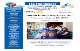 The Highlander - Microsoft · PDF fileThe Highlander August 12, 2017 Volume 60, Issue ... during the critical endgame phase of the ... Sava’s challenge to “think outside the box”