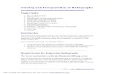 Viewing and Interpretation of Radiographsdocshare01.docshare.tips/files/12158/121587541.pdf · Viewing and Interpretation of Radiographs ... • interpret weld radiographs for defect
