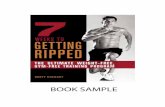 BOOK SAMPLE - 7 Weeks to Fitness · PDF fileThis$sample$PDF$features$over$50$pages$of$info$from$the$book$to$give$you ... get ripped in as little as seven weeks by following a simple