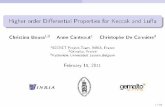 Christina Boura Anne Canteaut Christophe De Cannièrefse2011.mat.dtu.dk/slides/Higher-order differential properties of... · rder Higher-o Di erential Prop erties r fo Keccak and