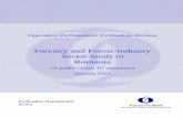 Forestry and Forest-Industry Sector Study in · PDF fileoperation performance evaluation review – tc oper forestry and forest-industry sector study (romania) ii abbreviations aac