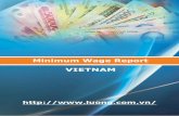 VIETNAM - WageIndicator · PDF fileMinimum Wage In Vietnam ... Vinh Cuu and Trang Bom districts of Dong Nai ... (the first day of May of each calendar year) National Day