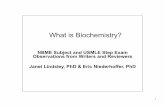 Lindsley Niederhoffer NBME USMLE JL ecn draft2eniederhoffer/.../What_is_biochemistry_NBME_U… · National Board of Medical Examiners (NBME) Mission and Vision To protect the health