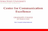 Center for Communication Excellence - Iowa State …home.engineering.iastate.edu/~jdm/wesep594/WSP_ECPE_CCE... · associates to master the necessary communication skills as they move