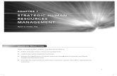 STRATEGIC HUMAN RESOURCES MANAGEMENT Sample.pdf · Chapter 1: Strategic Human Resources Management 3 IntroductIon The previous vignette illustrates a mistake many healthcare organizations