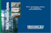 The leading edge in helical foundations - MacLean Dixie · PDF fileThe leading edge in helical foundations ... content and quality standards is refused and never allowed ... bridges,
