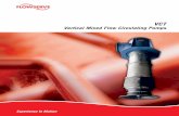 Vertical Mixed Flow Circulating Pumps - tkl.com.au ps-40-6-e.pdf · To ensure proper pump design, ... The VCT family of vertical mixed flow circulating pumps is designed for continuous