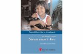 Demuna model in Peru Putting children’s rights on the ... model.pdf · The experience of the Demuna model in Peru The experience of the Putting children’s rights on the local