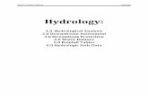 Hydrology - integrated Stormwater Management (iSWM)iswm.nctcog.org/Documents/technical_manual/Hydrology_4-2010b.pdf · iSWMTM Technical Manual Hydrology Hydrology HO-i Revised 04/10