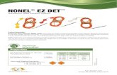 NONEL EZ DET - Tenaga Kimiatenagakimia.com/PDF/Updated PDF/Non_Electric/TKSB 4 Leaflets[157… · Nonelectric Delay Detonator NONEL EZDET units consist of a length of orange shock