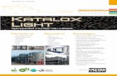 Filtration of Removal of Advantages - 4.imimg.com · PDF fileKATALOX LIGHT ® is a new brand of revolutionary advanced filtration media completely developed in Germany. It‘s composition