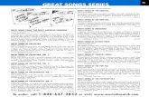 75 GREAT SONGS SERIES - Music Dispatch - · PDF fileGREAT SONGS SERIES 75 ... piano and guitar, including rock, pop, ... Lullaby of Birdland • My Funny Valentine • Stormy Weather