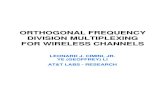 ORTHOGONAL FREQUENCY DIVISION MULTIPLEXING FOR WIRELESS ...deneire/mobile/ofdm_tutorial.pdf · ORTHOGONAL FREQUENCY DIVISION MULTIPLEXING FOR WIRELESS ... Orthogonal frequency division