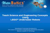 Teach Science and Engineering Concepts Using LEGO ... · PDF fileTeach Science and Engineering Concepts Using ... the robot controllable underwater • Detonate or disable underwater