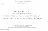 SMALL- SCALE SOLAR-POWERED IRRIGATION PUMPING SYSTEMS ... · PDF file» Powered Irrigation Pumping Systems: Technical and ... Results of Thermal System Mathematical Modelling PageN