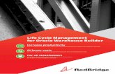 Life Cycle Management for Oracle Warehouse Builder · PDF fileApplica ecy ar 5 OWB and Application Lifecycle Management Oracle Warehouse Builder provides a number of lifecy-cle features